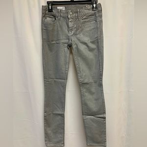 Gap coated skinny jeans